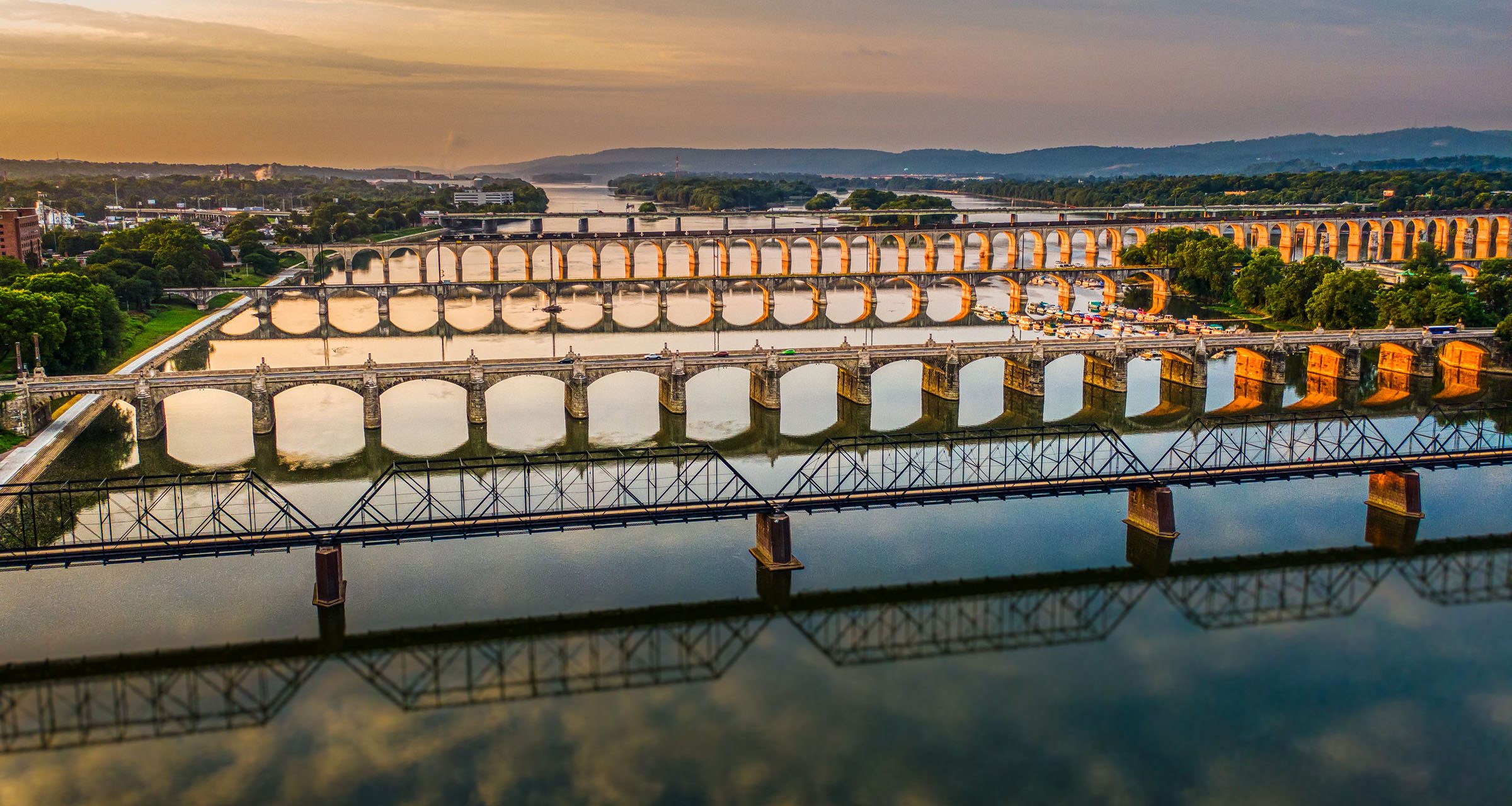 Susquehanna River in Harrisburg PA