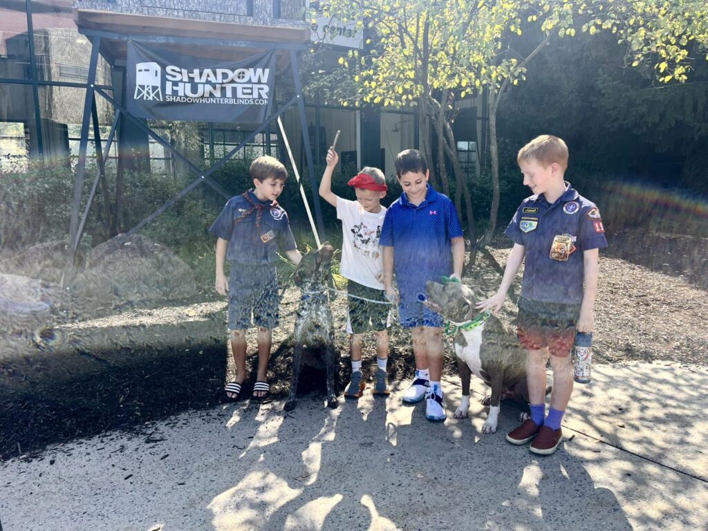 Winston Practicing Focus in Public